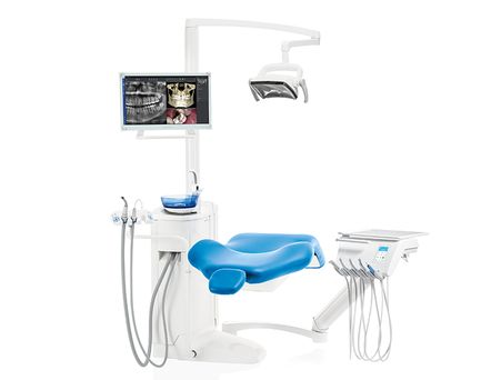 Стоматологическая установка Planmeca Compact i5 боковое крепление консоли врача (side)